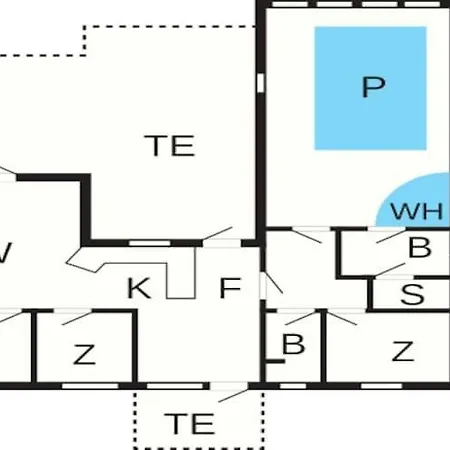 8 Person In Bl Vand * Blåvand